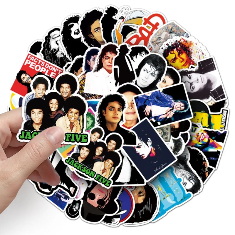 Memo Pad Sticky - Michael Jackson'ın 50 Fotoğrafı Yaratıcı Yıldız