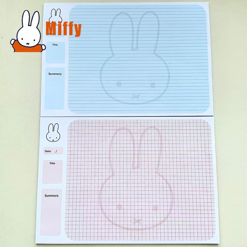 Office Supply Office Stationery Items - Kawaii Miffy Bloknot Sevimli Tavşan Kırtasiye