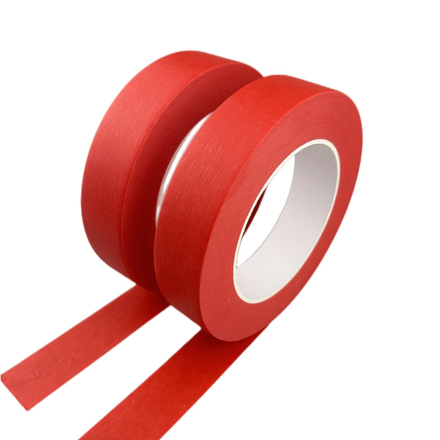 Label Printer Tape - 2 Rulo Kırmızı Boya Bandı -
