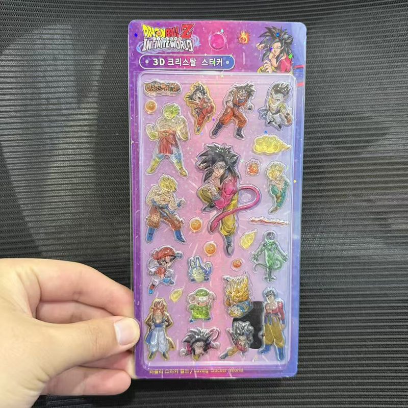 Memo Pad Sticky - Yeni 3d Kristal Çıkartmalar 4-40 adet