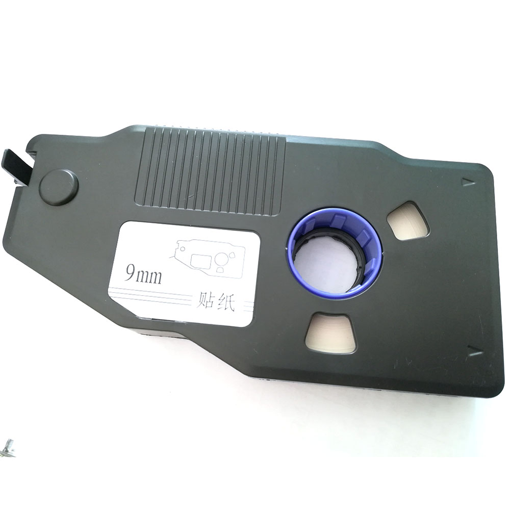 Label Printer Tape - Etiket Bantları Kaset 9mm beyaz Elektronik