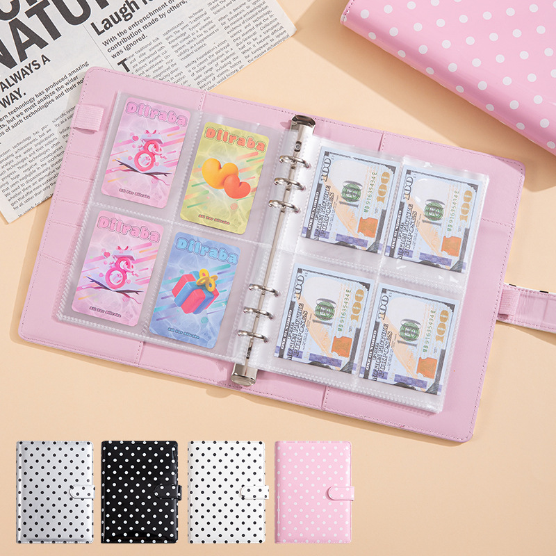 Notebook Dotted A5 - A5 Noktalı Gevşek Yapraklı Bütçe Defteri,
