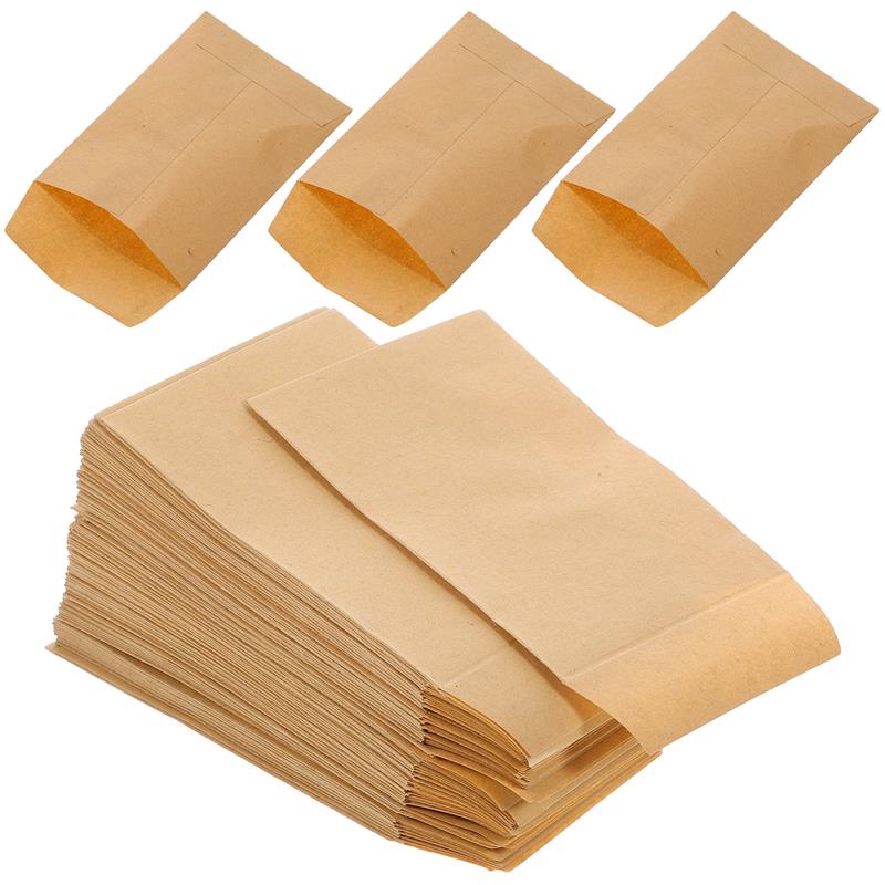 Letter Envelope Kraft - 100 Adet Küçük Kraft Tohum Zarflar