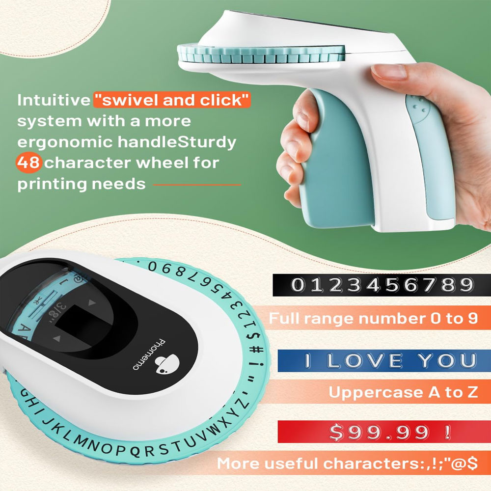 E975 Kabartmalı Etiket Yazıcıs - Label Printer Tape incelemesi ve fiyatı