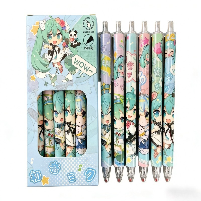 Hatsune Miku çabuk kuruyan jel - Gel Ink Pen Set incelemesi ve fiyatı