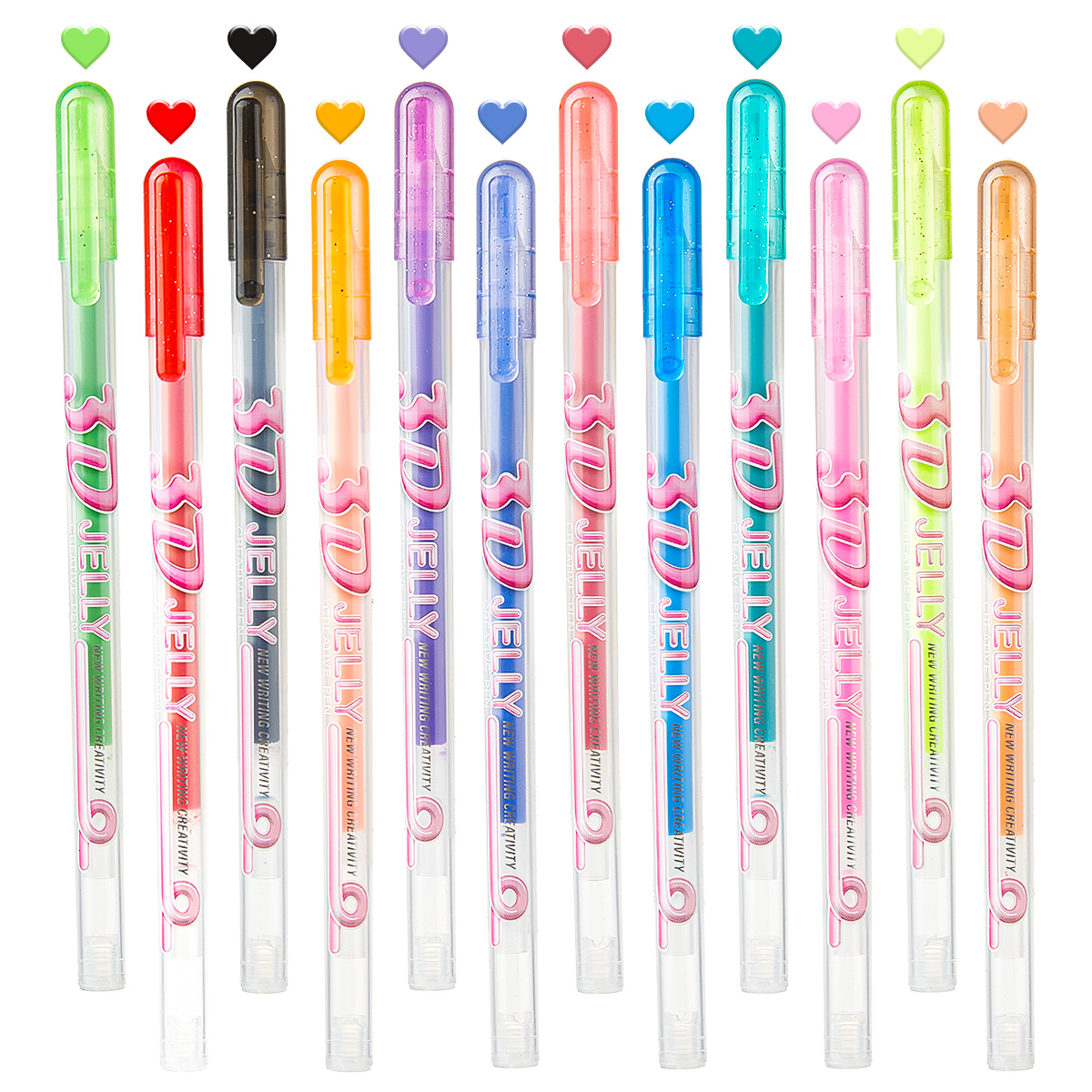 SHANDS 12PCS 3D Jöle Jel Kalem - Gel Ink Pen Set incelemesi ve fiyatı