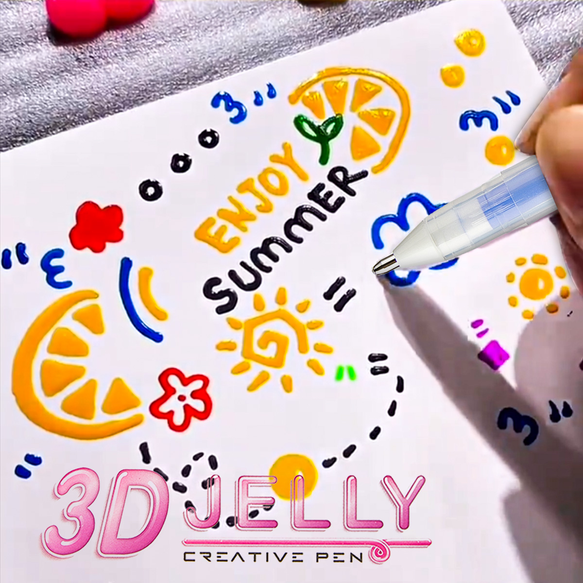 SHANDS 12PCS 3D Jöle Jel Kalem - Gel Ink Pen Set incelemesi ve fiyatı