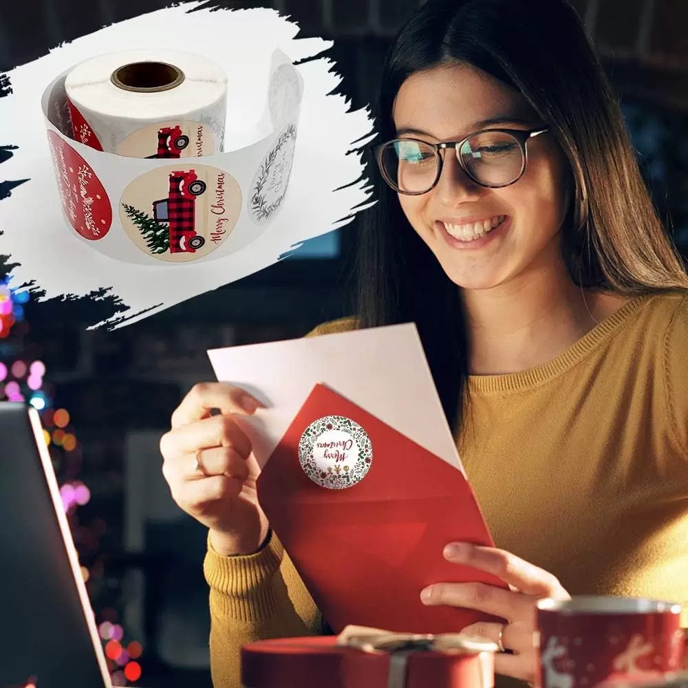 100-500 adet 1 inç 2025 Merry  - Label Printer Tape incelemesi ve fiyatı