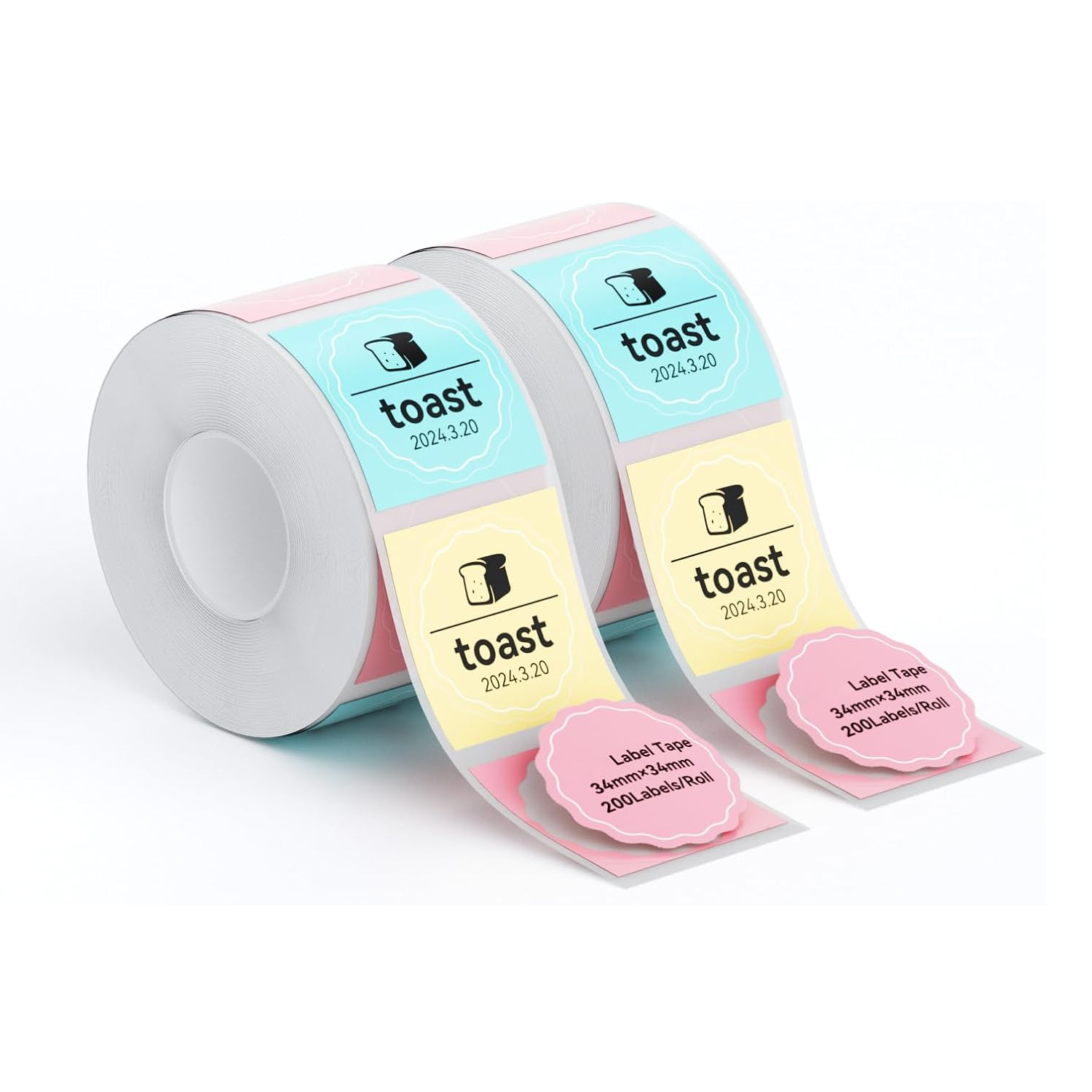 NiiMBOT B21 B1 B3S Yuvarlak Et - Label Printer Tape incelemesi ve fiyatı