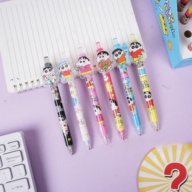 48 adet/kutu Crayon Shinchan N - Is Stationery Office Supply incelemesi ve fiyatı