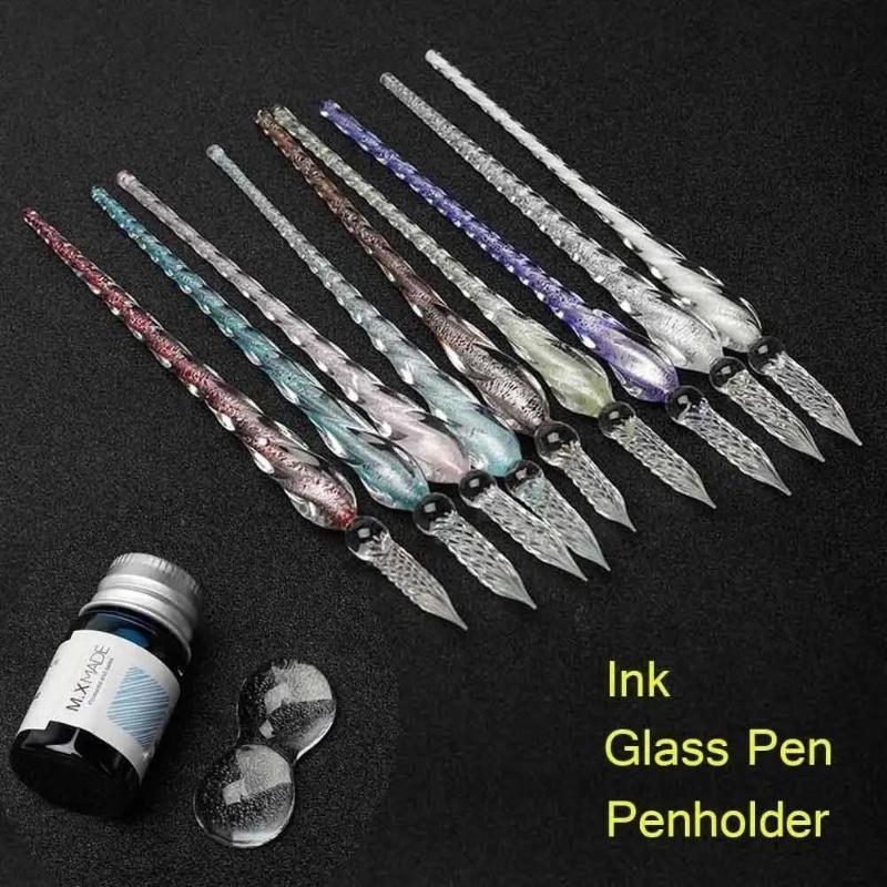 Renkli Kristal Cam Dip Kalem S - Fountain Pen Ink incelemesi ve fiyatı