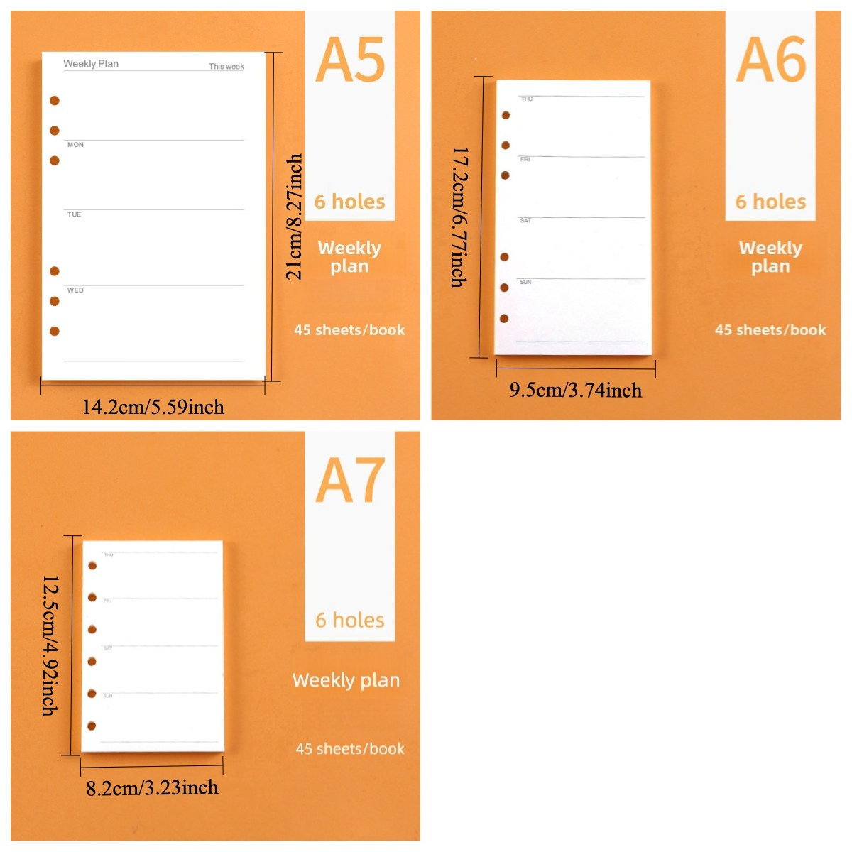 A5 A6 A7 Planlayıcı Yedek Sayf - Notebook Dotted A5 incelemesi ve fiyatı