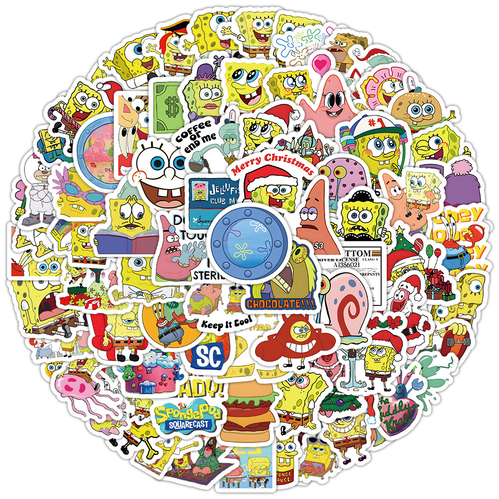 100 adet Kawaii SpongeBob Kari - Memo Pad Sticky incelemesi ve fiyatı