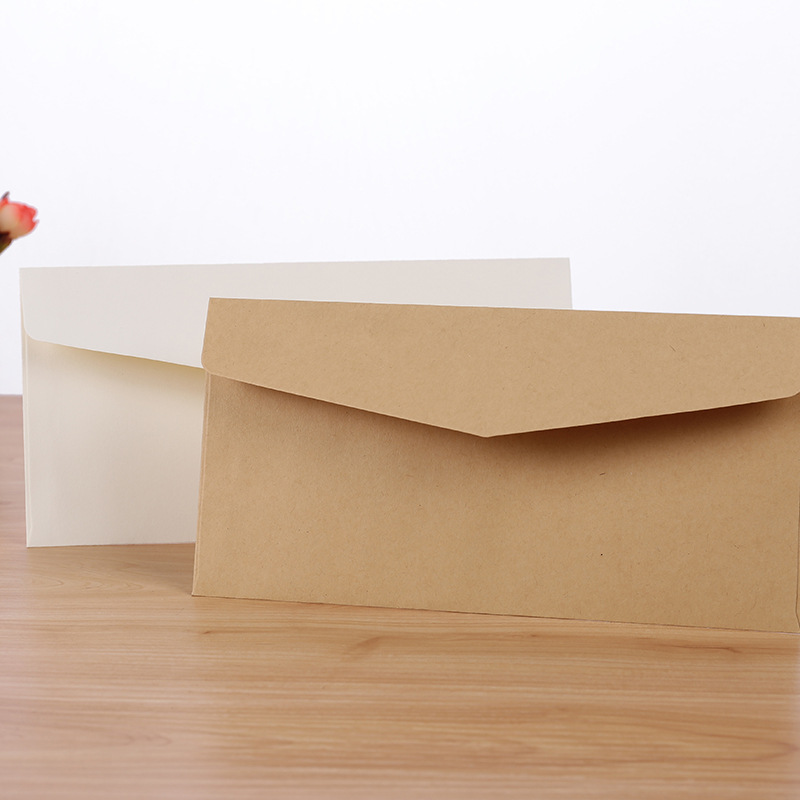 10 adet Klasik Kağıt Zarflar B - Letter Envelope Kraft incelemesi ve fiyatı