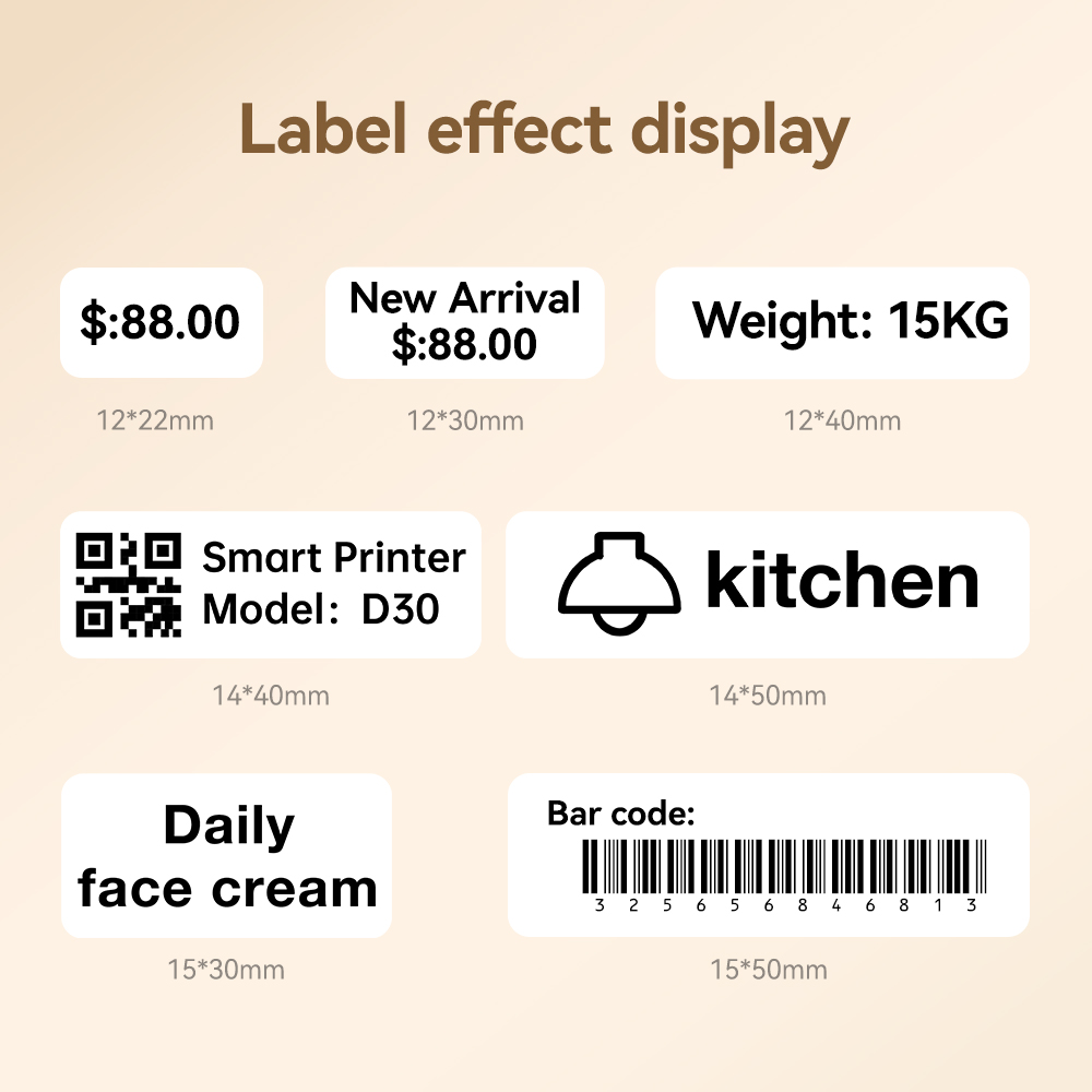 Su geçirmez etiket kağıdı anti - Label Printer Tape incelemesi ve fiyatı