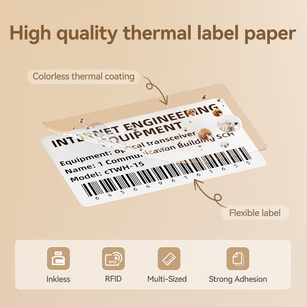 Su geçirmez etiket kağıdı anti - Label Printer Tape incelemesi ve fiyatı