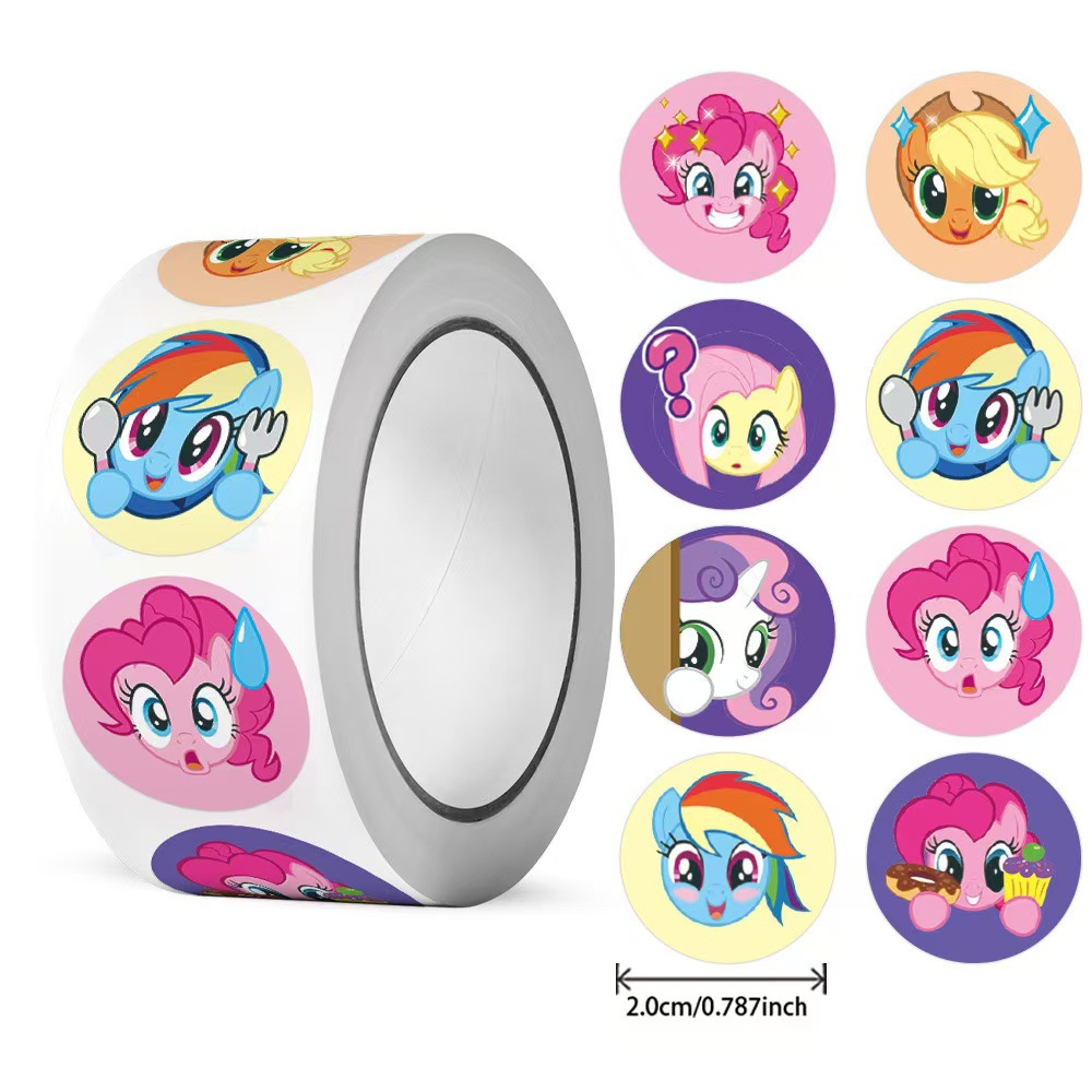 500 Adet My Little Pony Yuvarl - Label Printer Tape incelemesi ve fiyatı