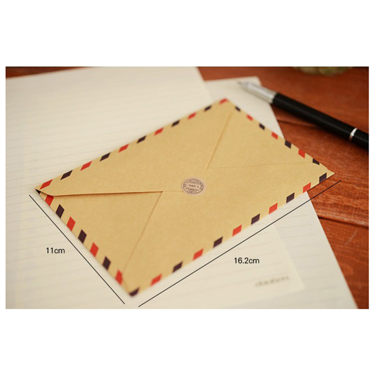 10 Adet Kraft Kağıt Zarf Retro - Letter Envelope Kraft incelemesi ve fiyatı