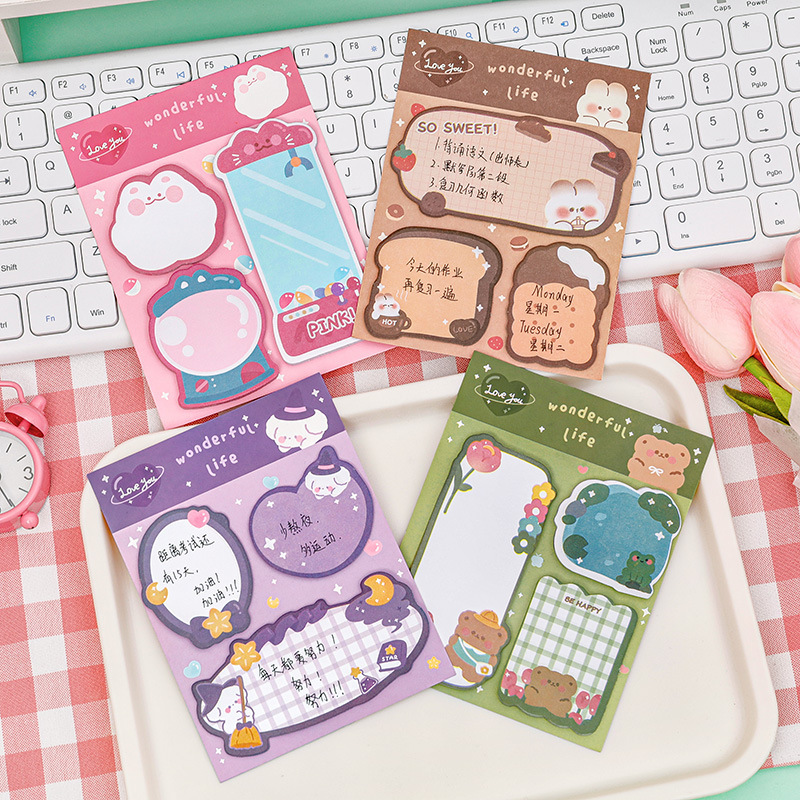 1 Adet Karikatür Yapışkanlı Se - Office Supply Office Stationery Items incelemesi ve fiyatı