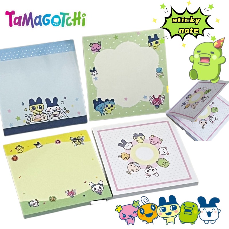 4 adet Tamagotchi Mametchi Mem - Memo Pad Sticky incelemesi ve fiyatı