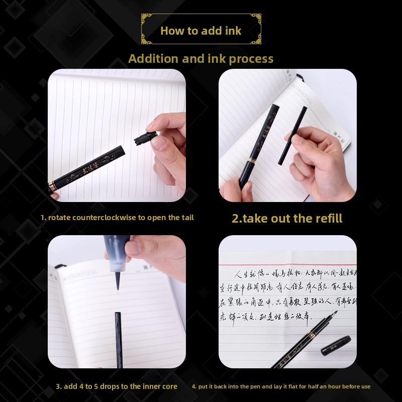 4 adet/takım kaligrafi sanat i - Is Stationery Office Supply incelemesi ve fiyatı