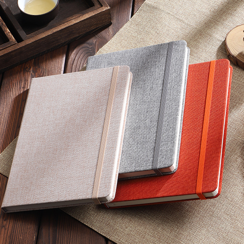 Elastik Bantlı A5 Defter Keten - Notebook Dotted A5 incelemesi ve fiyatı