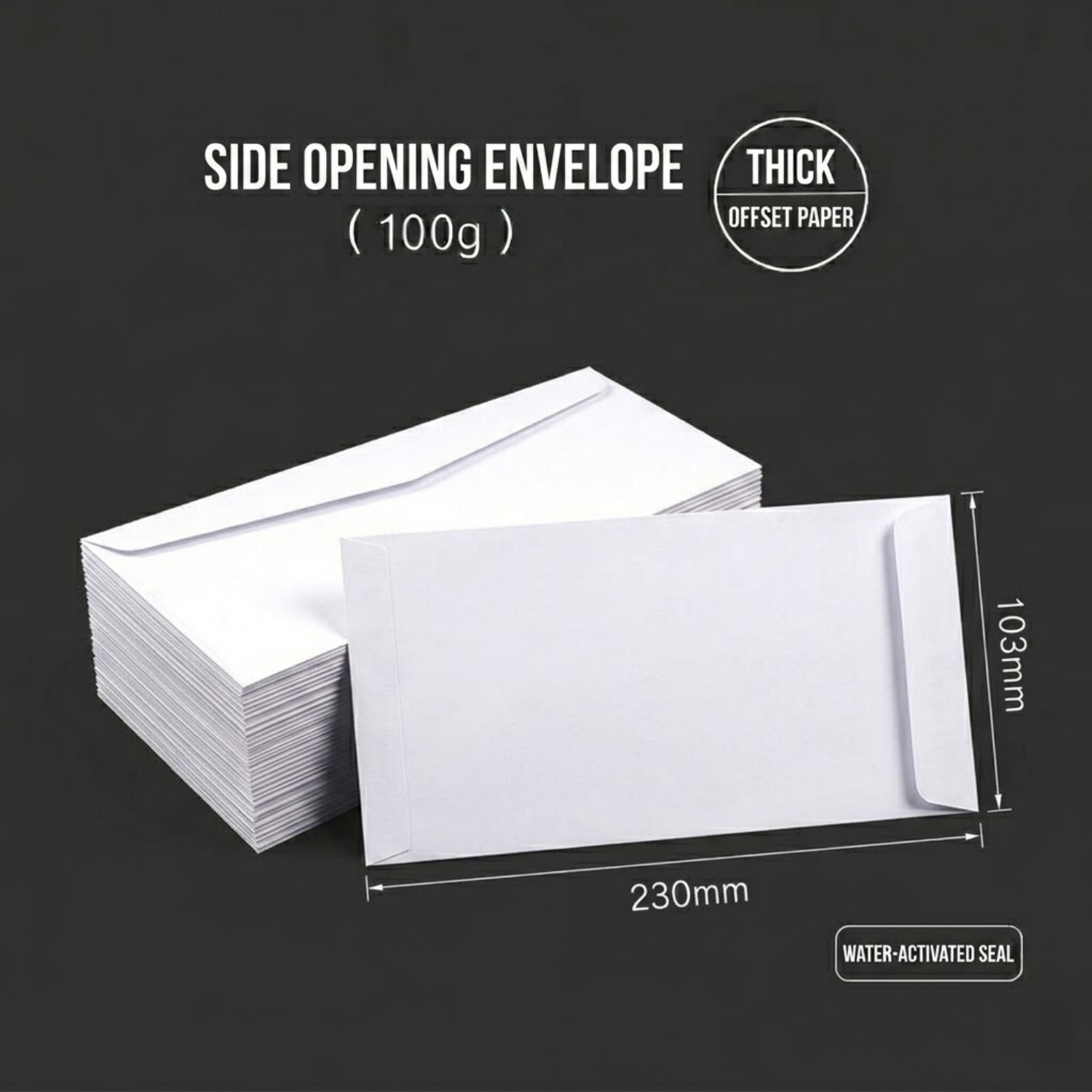 50 Adet DL Beyaz Zarflar 230x1 - Letter Envelope Kraft incelemesi ve fiyatı