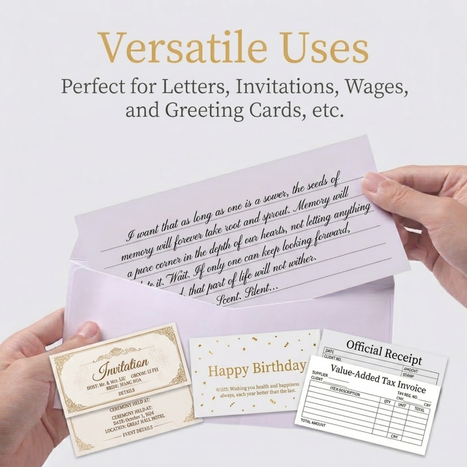 50 Adet DL Beyaz Zarflar 230x1 - Letter Envelope Kraft incelemesi ve fiyatı