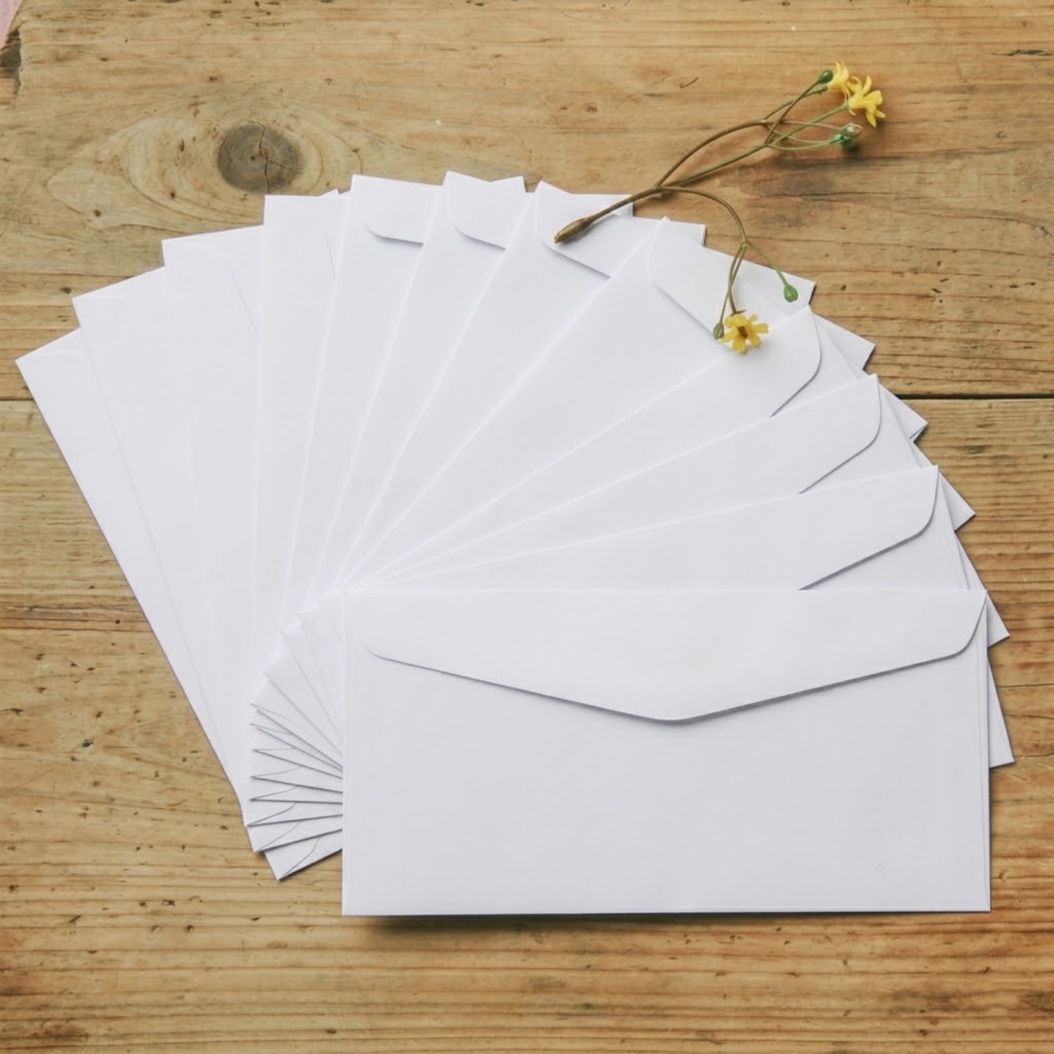 50 Adet DL Beyaz Zarflar 230x1 - Letter Envelope Kraft incelemesi ve fiyatı