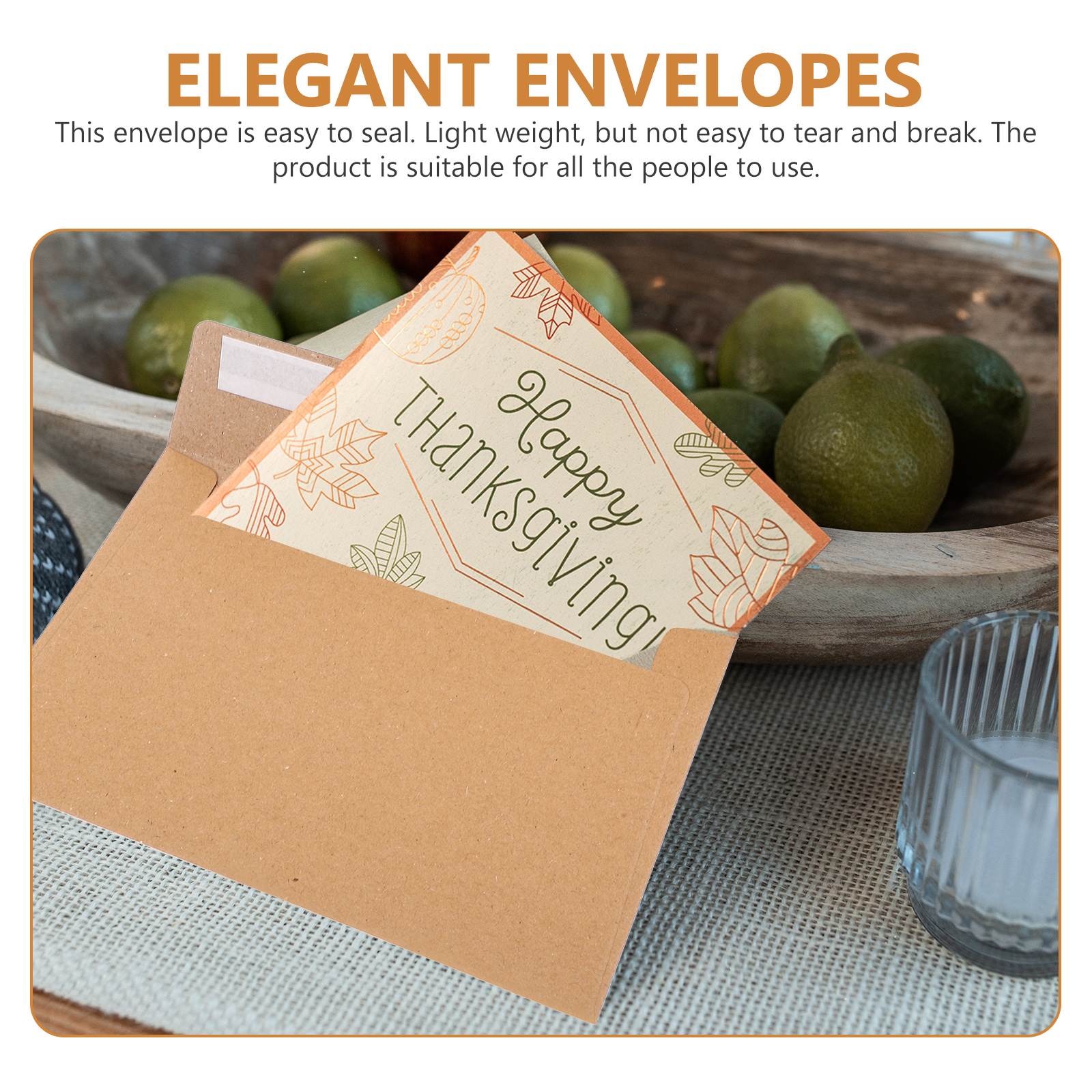 50 adet klasik Kraft boş kağıt - Letter Envelope Kraft incelemesi ve fiyatı
