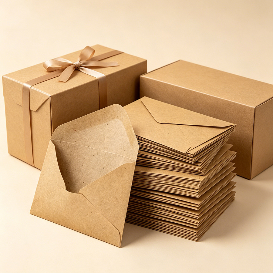 20/50 adet 10x7cm Kraft Kağıt  - Letter Envelope Kraft incelemesi ve fiyatı