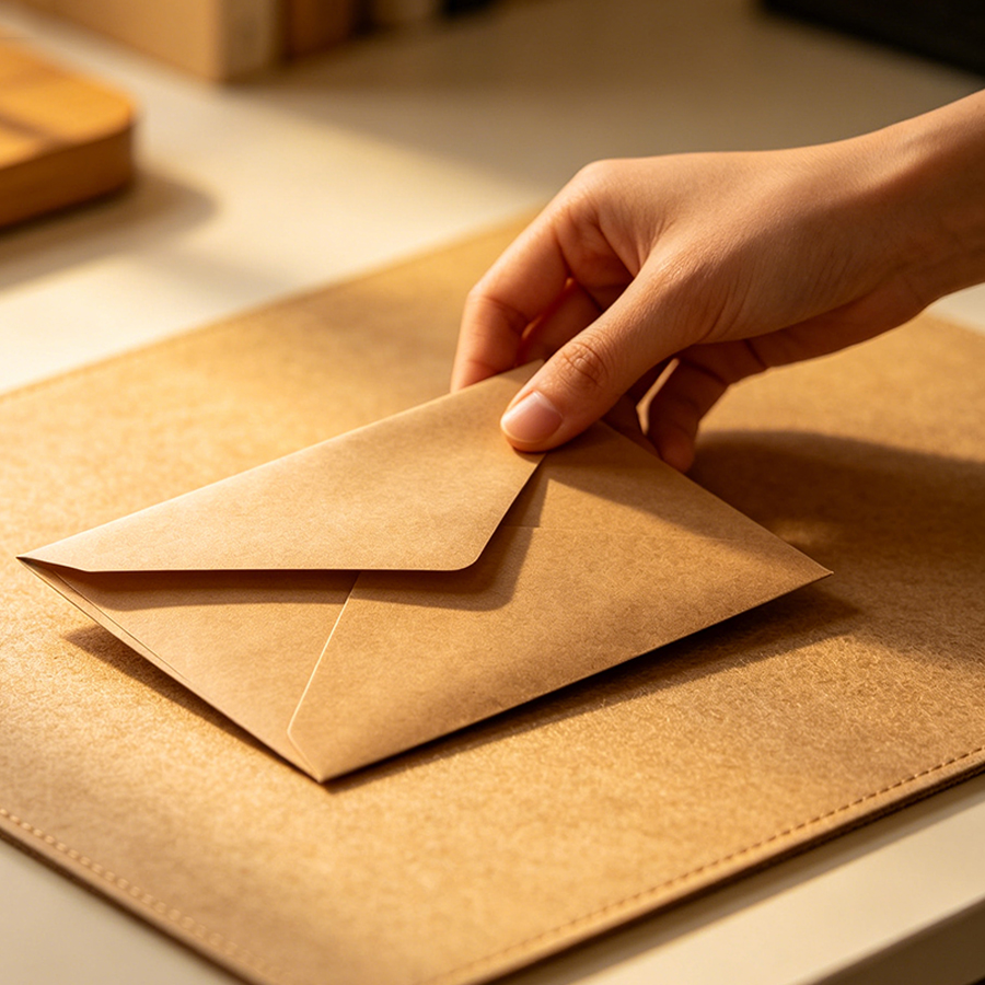 20/50 adet 10x7cm Kraft Kağıt  - Letter Envelope Kraft incelemesi ve fiyatı