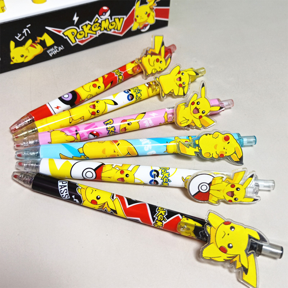 6 adet Anime Pokemon Pikachu b - Office Supply Office Stationery Items incelemesi ve fiyatı