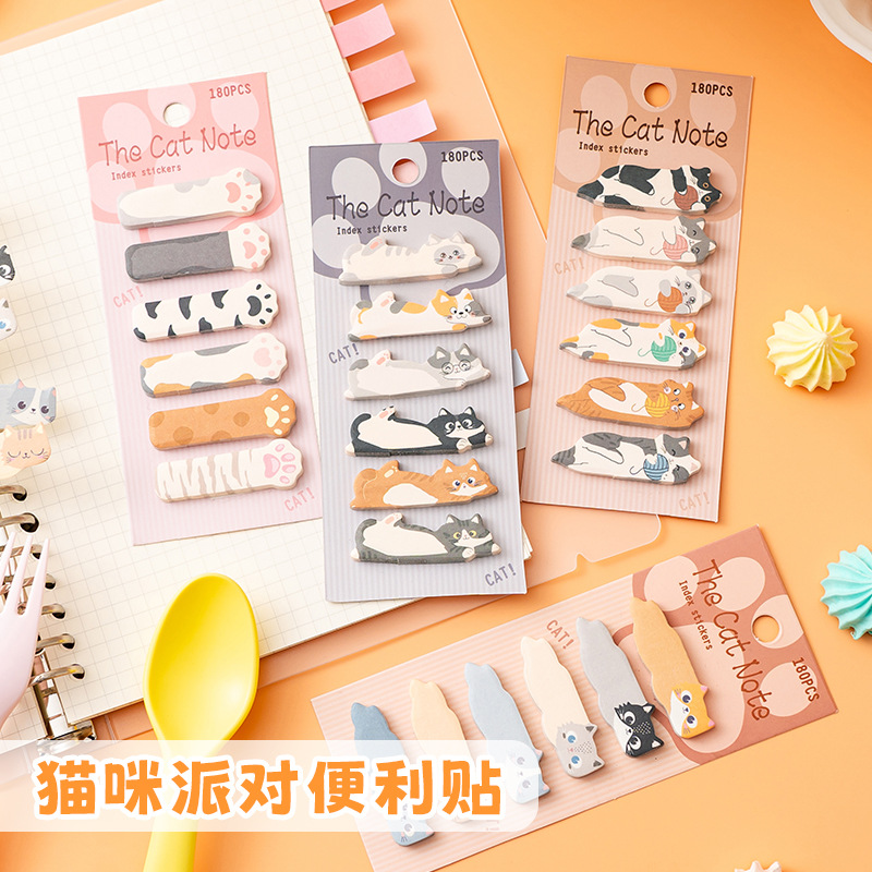 40 paket Kawaii Kedi Bloknot Ç - Stationery Office Items List incelemesi ve fiyatı