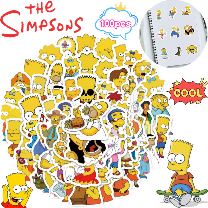 Simpsons Homer Marge Bart 100  - Memo Pad Sticky incelemesi ve fiyatı