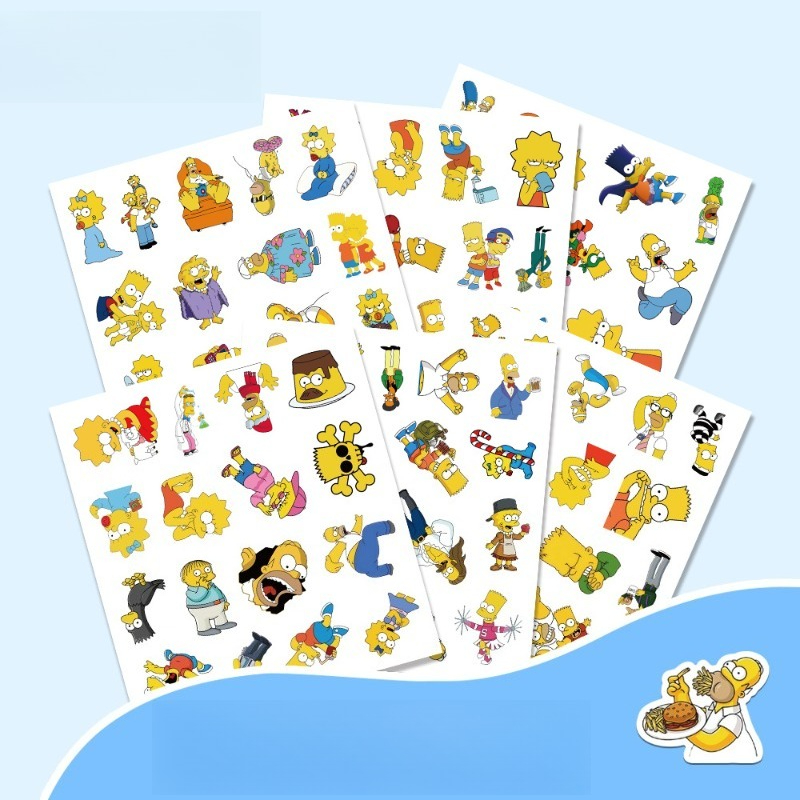 Simpsons Homer Marge Bart 100  - Memo Pad Sticky incelemesi ve fiyatı