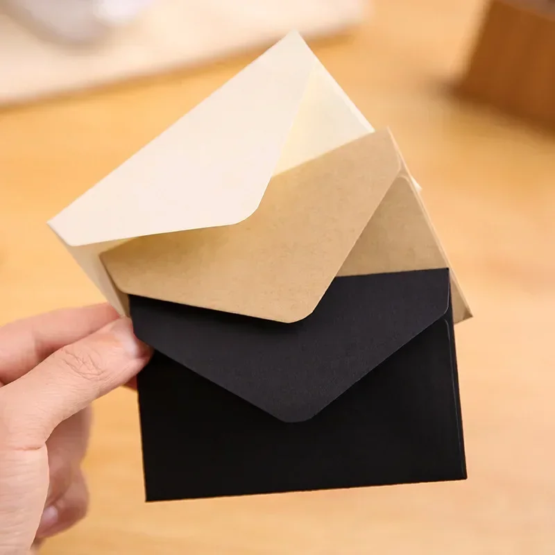 20/40/80 adet klasik beyaz siy - Letter Envelope Kraft incelemesi ve fiyatı